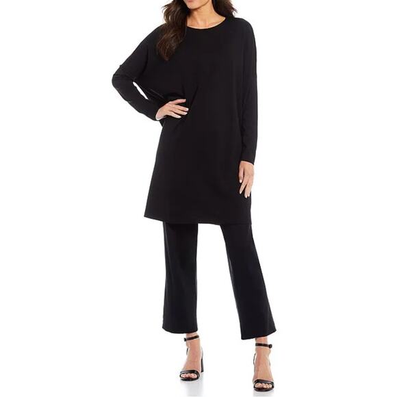 Bryn Walker - Damien Ponti Crew Neck Dolman Sleeve Oversized Tunic -XXL - Picture 1 of 12